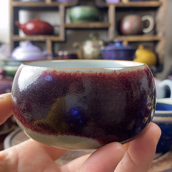 中国神后钧瓷茶具