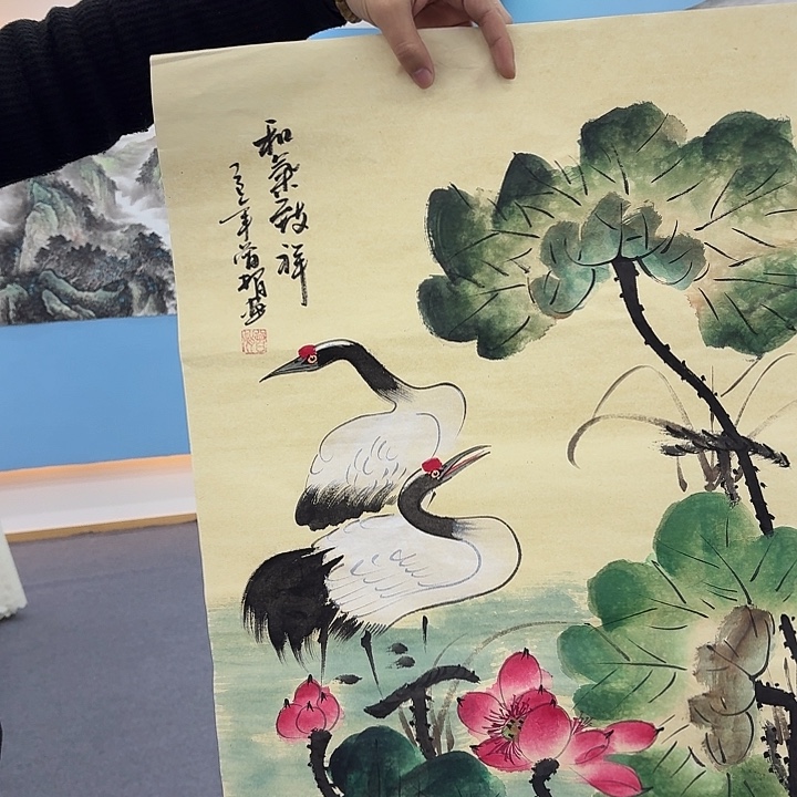 国画手绘国画作品