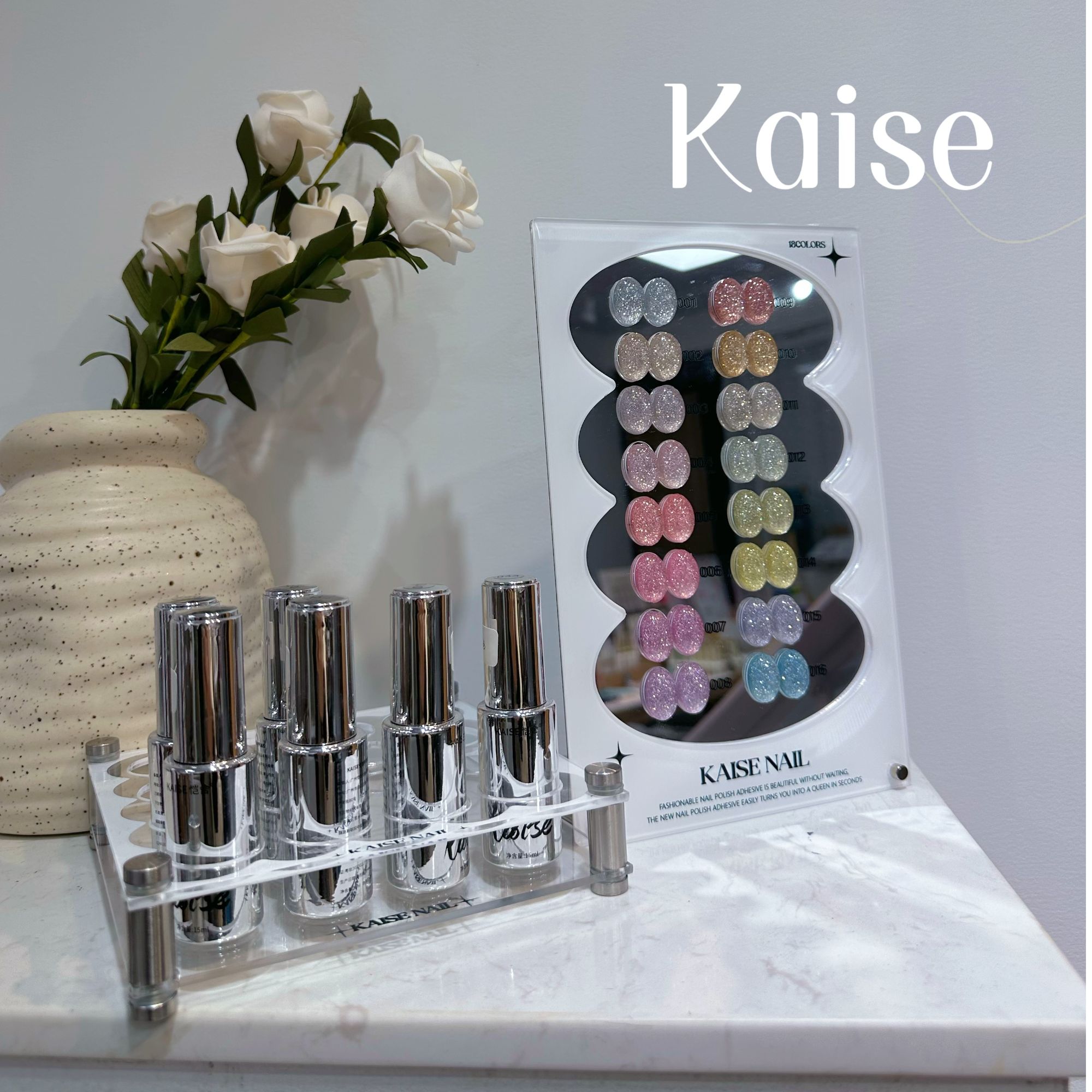 舍下16色水光镜云镜碎钻美甲店常用特色拓客升单小套甲油胶