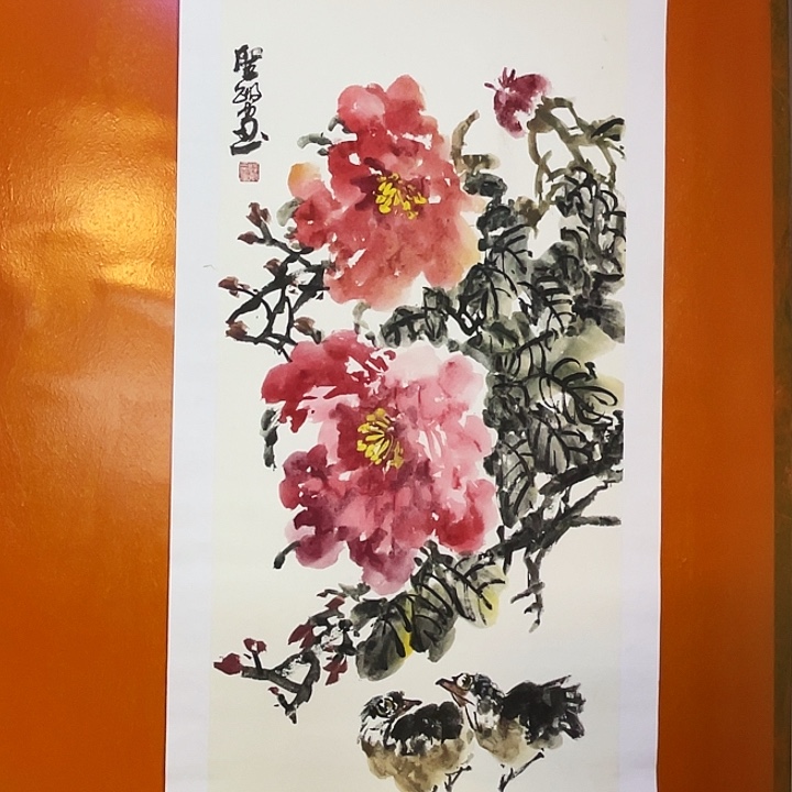 国画张圣敏先生纯手绘作品