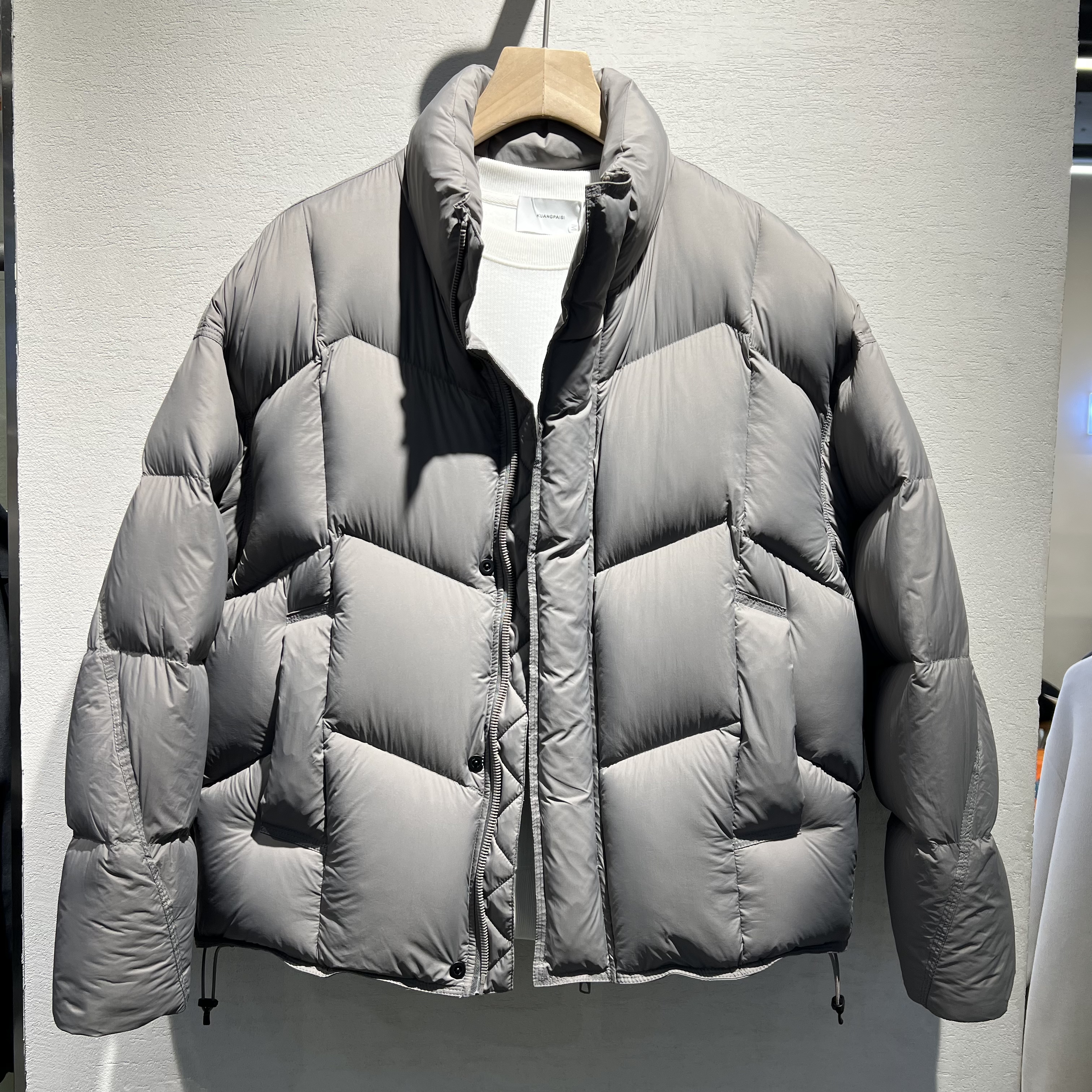 冬季2正常版2577#羽绒时尚潮流泡芙立体填充立体羽绒服