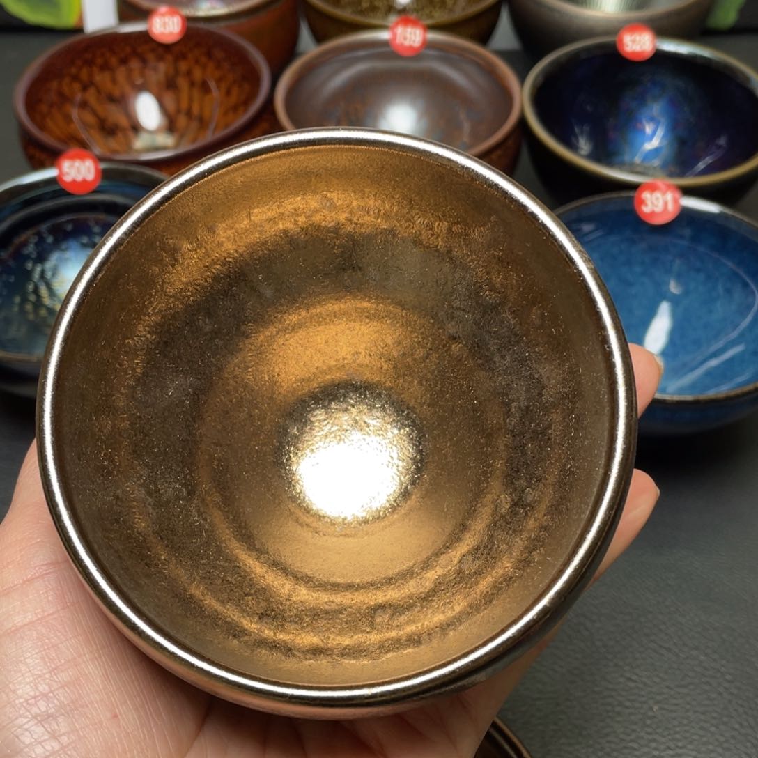 茶盏橘****子6 建窑建盏茶盏