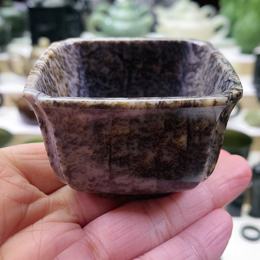 和田玉茶杯未镶嵌80ml