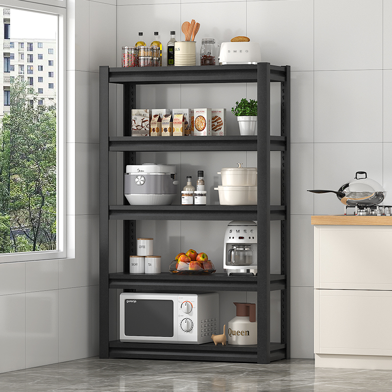 多层加厚厨房置物架仓库仓储货架家用落地厨房货架置物架多层家用