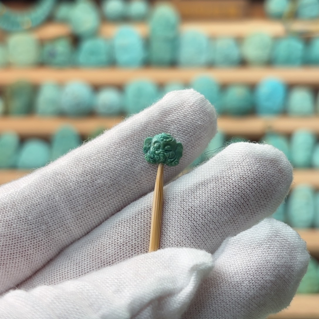 绿松石未镶嵌配饰