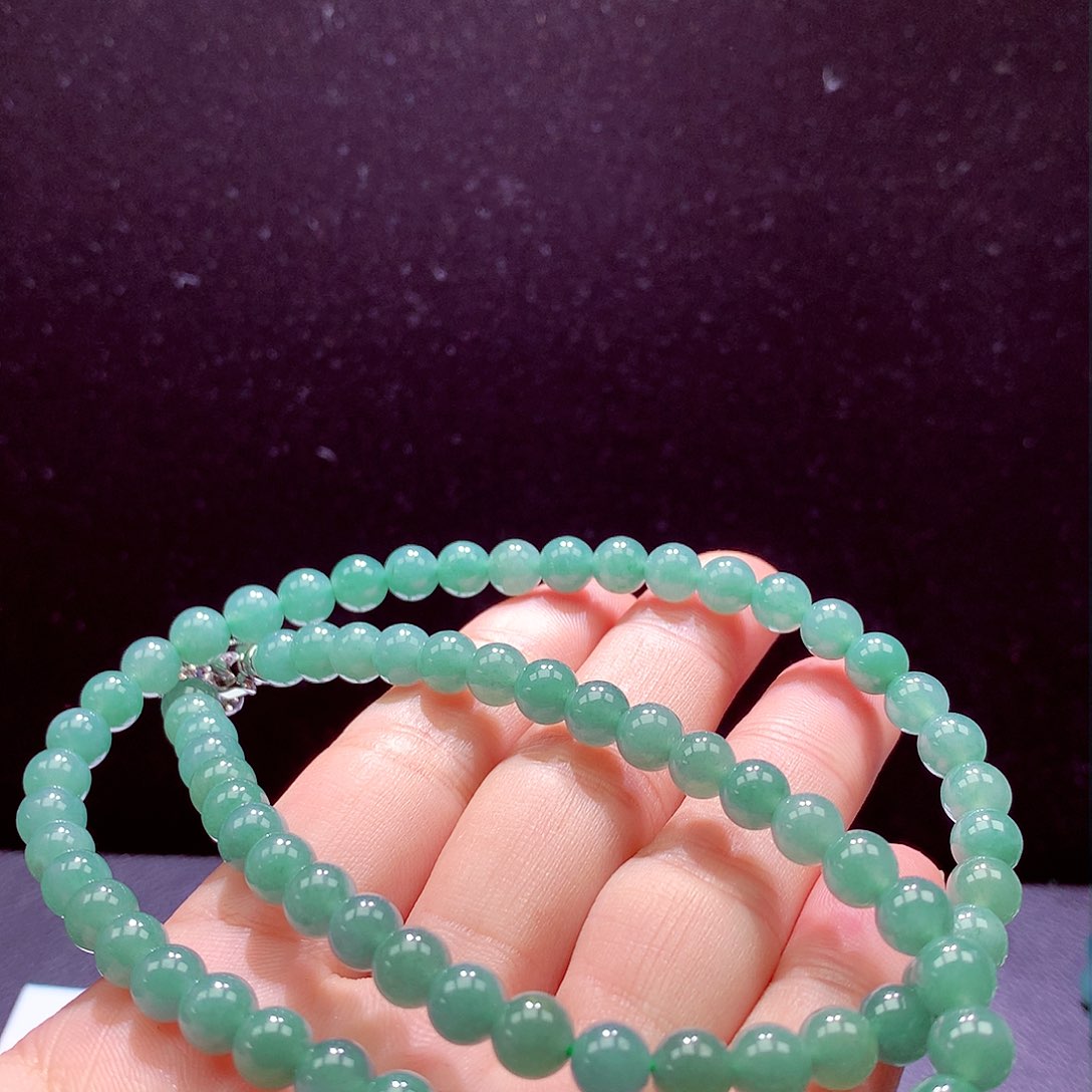 翡翠手链未镶嵌项链