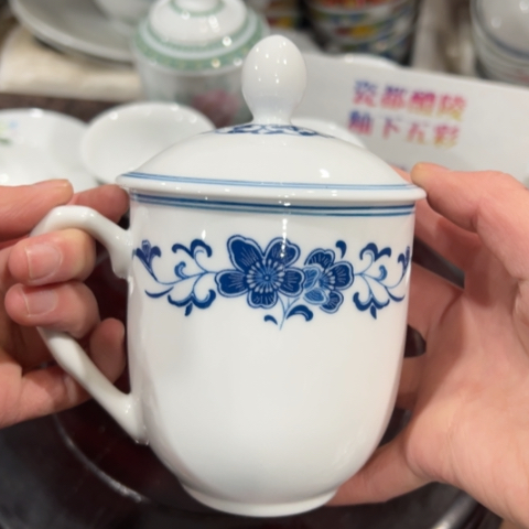 醴陵高温瓷器釉下350毫升