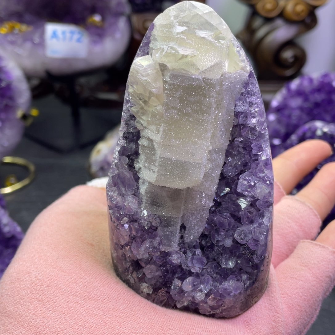 未镶嵌大型摆件（非配饰）紫晶