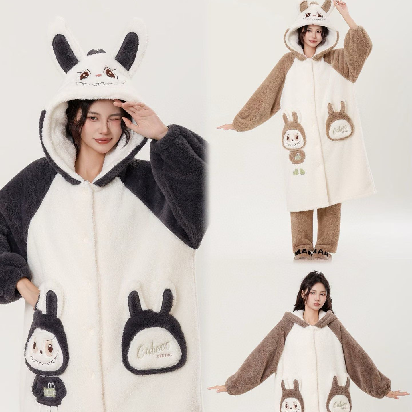 2025新款绒睡衣高品