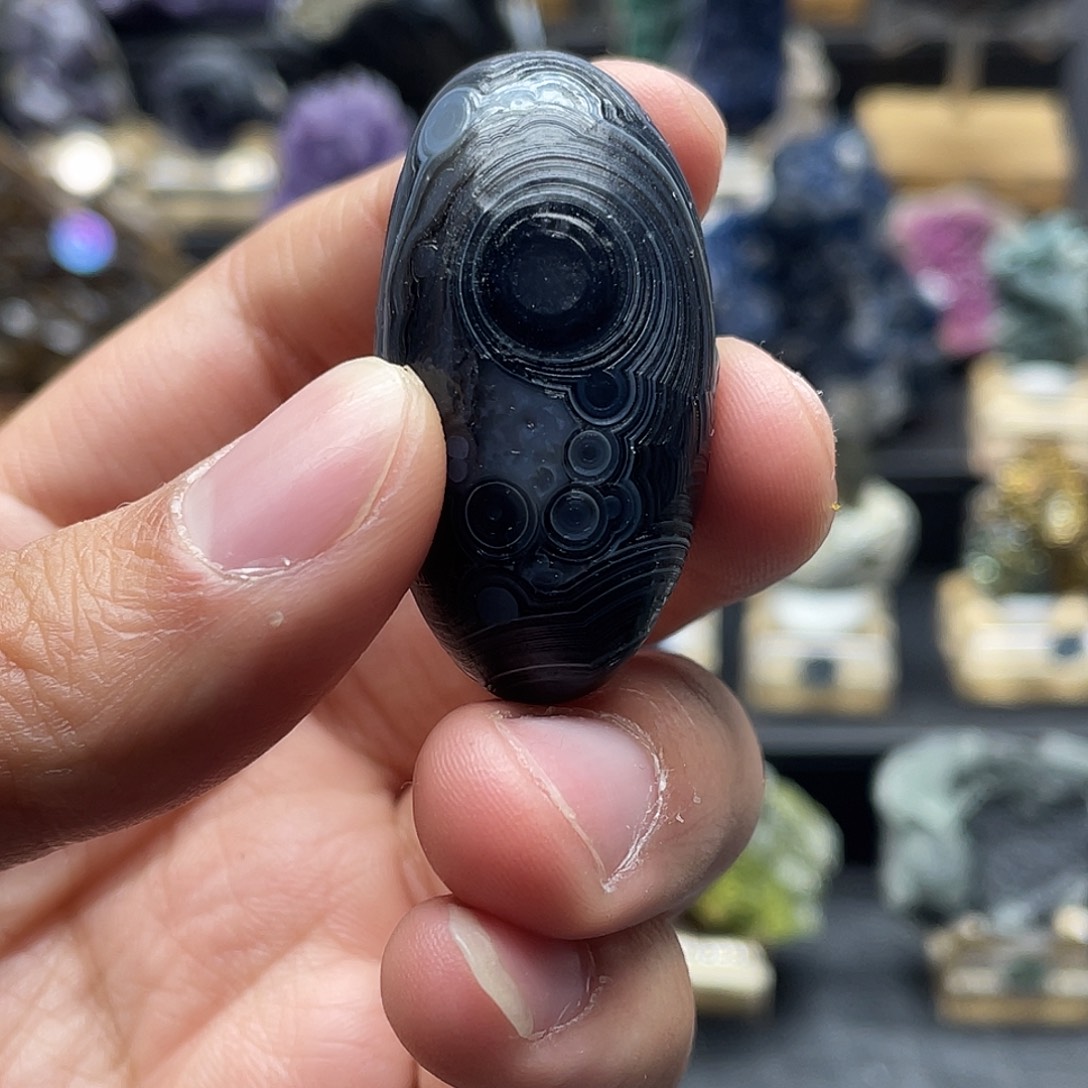 有机玻璃戈壁玛瑙家具摆件