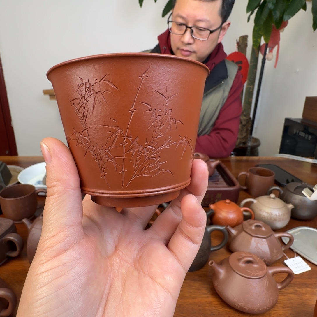 秋***林公道杯紫砂宜兴紫砂壶