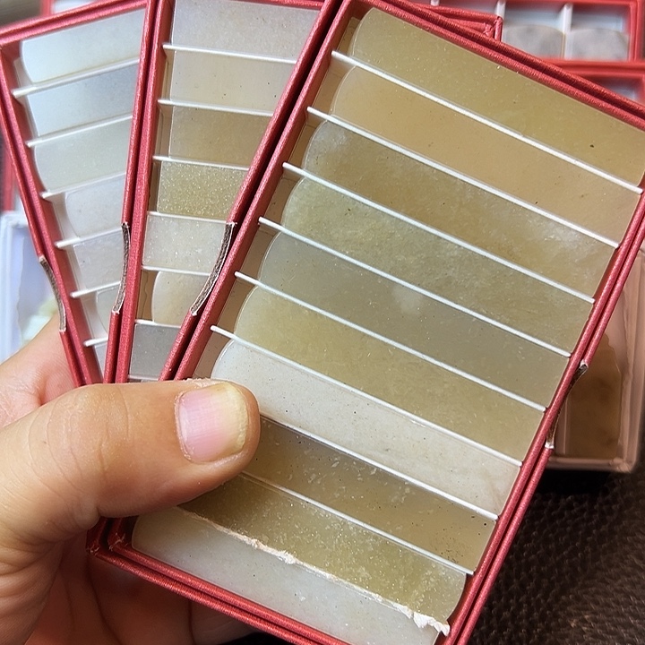 山***礼印石辽宁石1.0*6.0素章三组