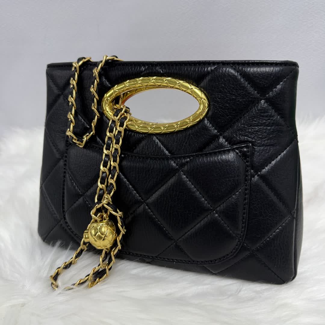 大麦定制单肩包（DM1045黑色）