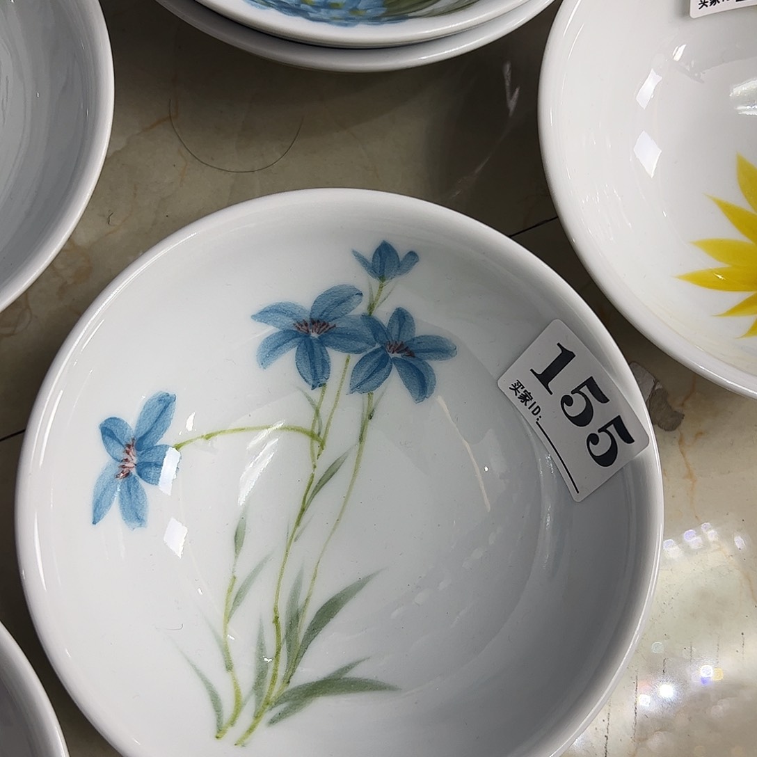 瓷片景德镇陶瓷手工手绘制作