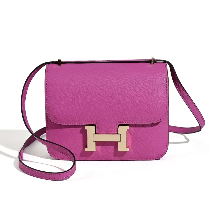 『高端玩家』新款百搭设计女包 XKY-6824-玫瑰紫