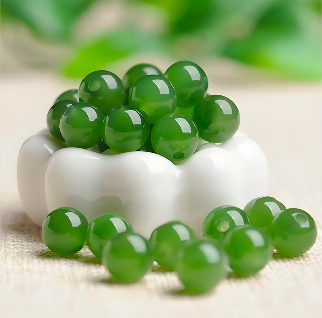 【杨绿】创意手工DIY串珠编织款带材料包圆珠散珠