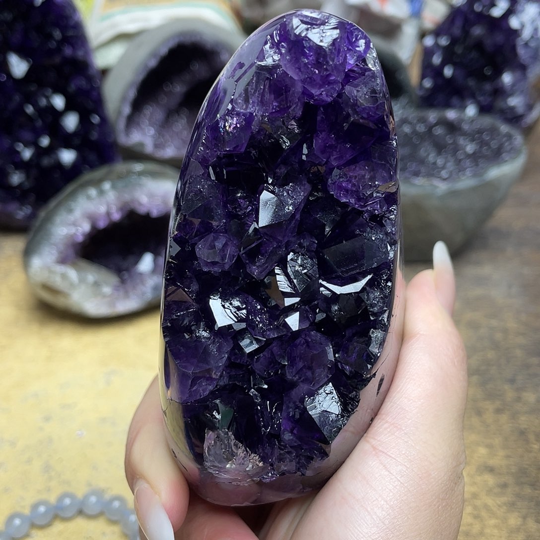 大型摆件（非配饰）未镶嵌紫晶