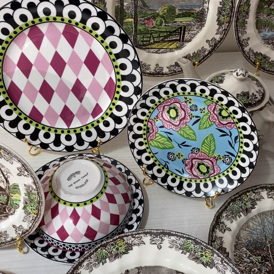 瓷全新爱丽丝三件套