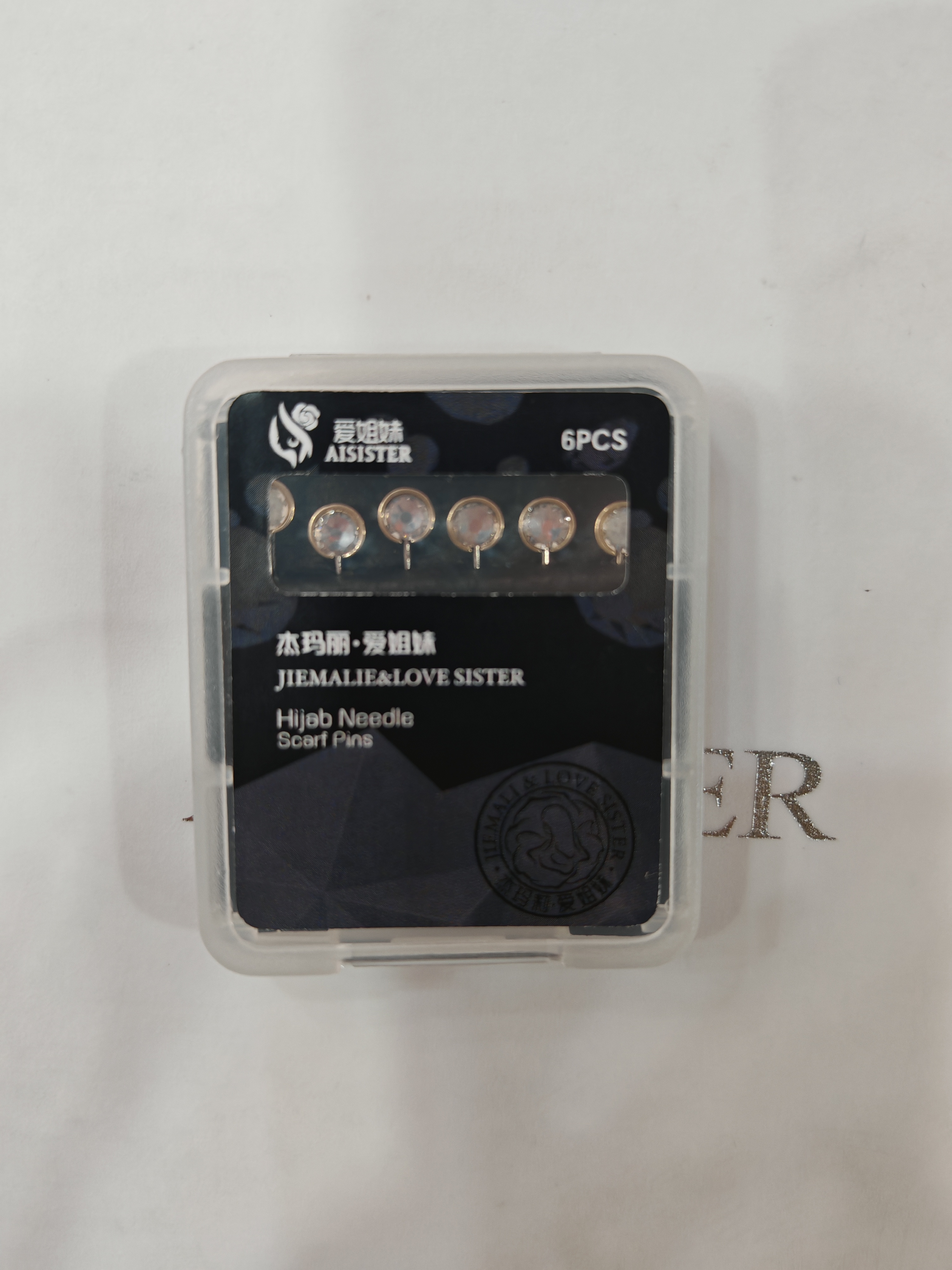 杰玛莉•爱姐妹爱姐妹纱巾专用饰品针