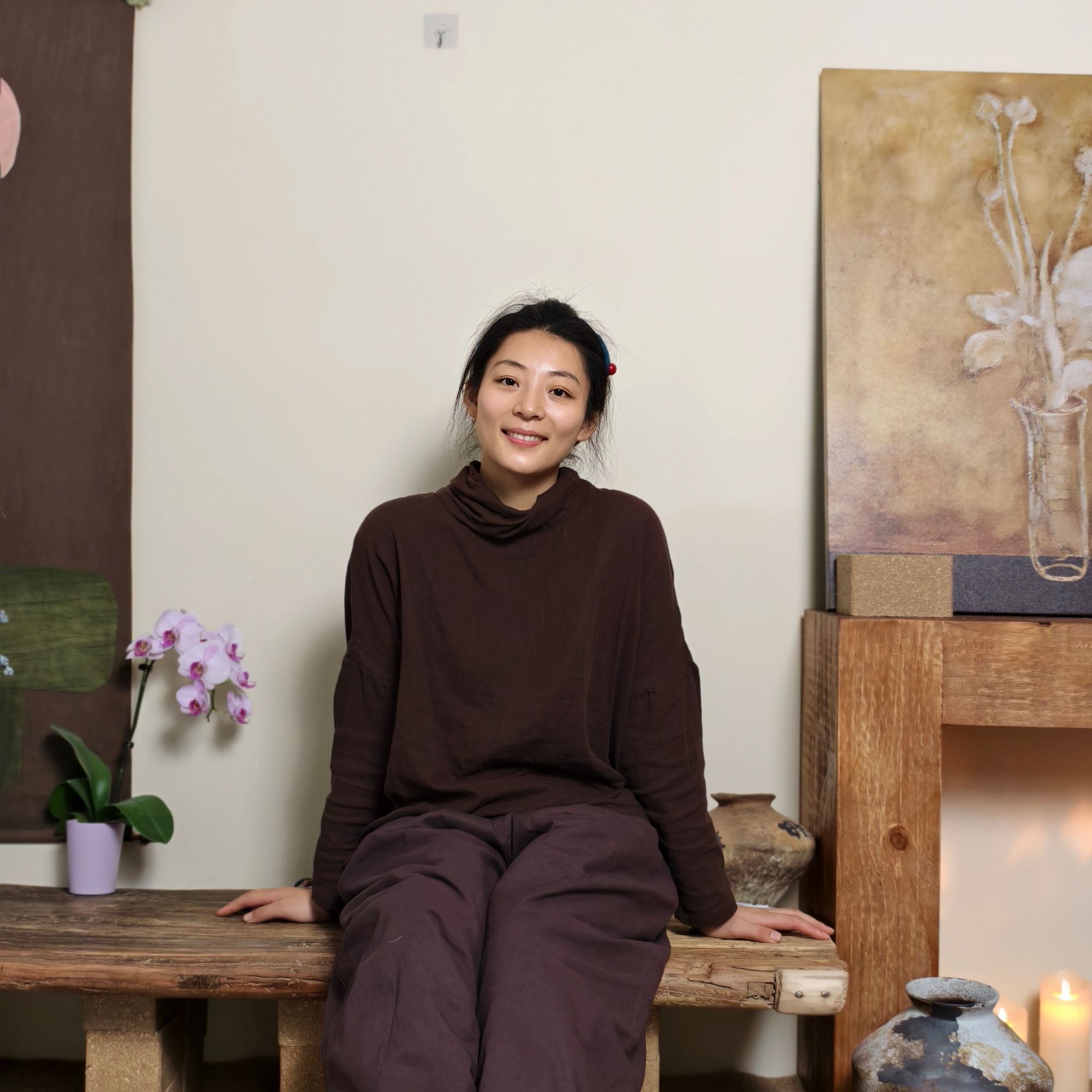 【大梅子推荐】设计款双纱堆堆领上衣JG0136D