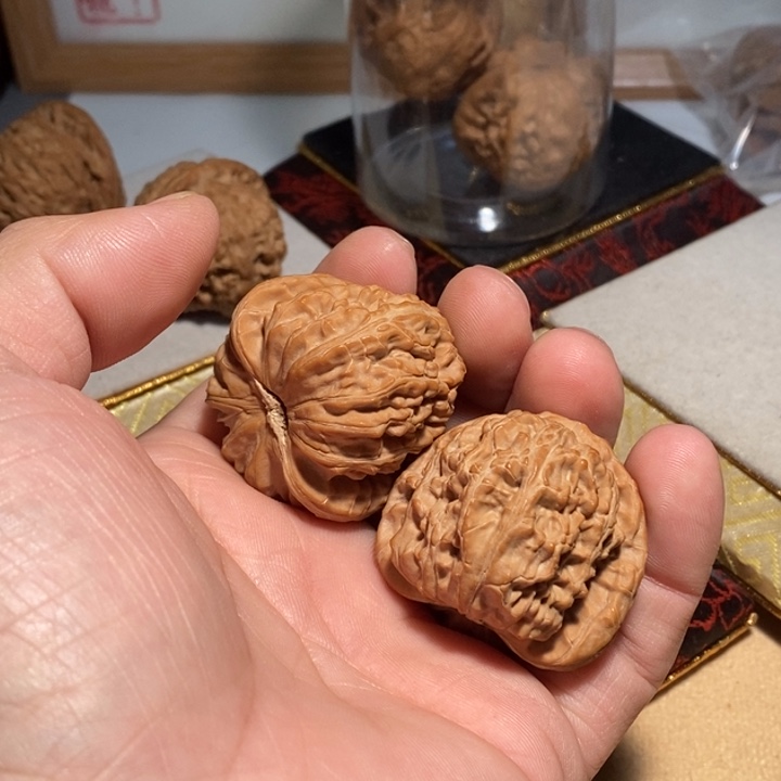 文玩核桃把件吹****风核桃40
