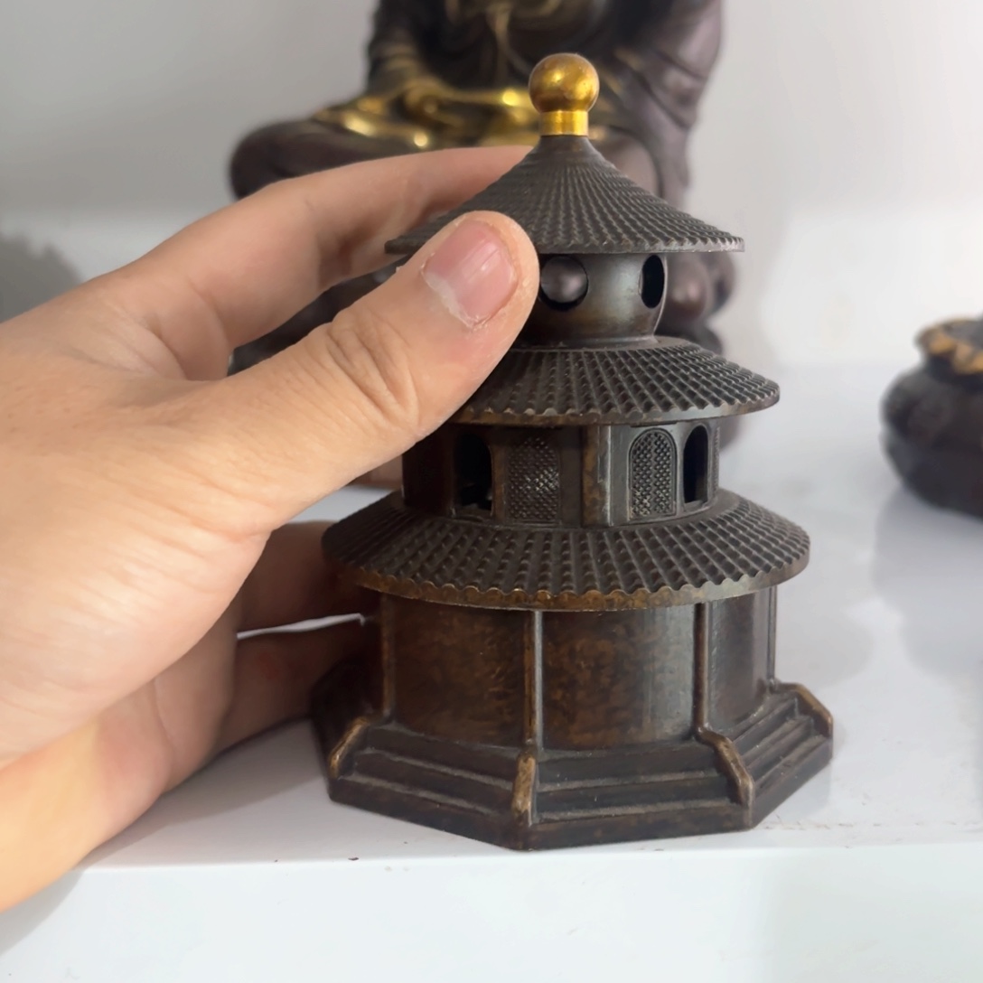 铜器摆件收收藏藏