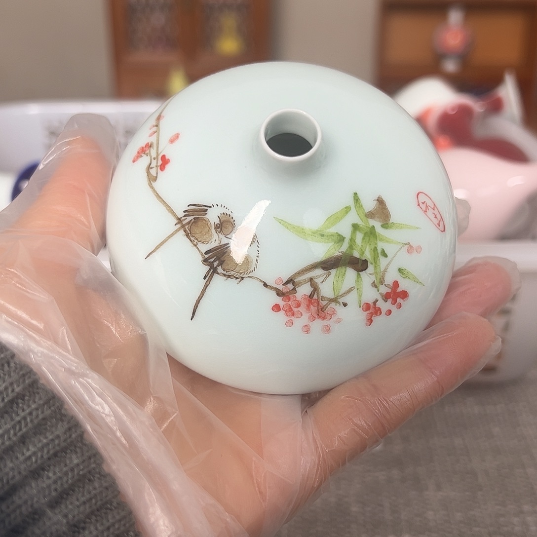 摆件景德镇陶瓷研究所学会