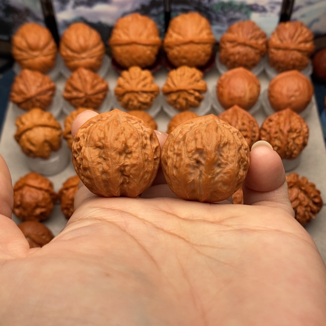 文玩核桃把件官帽