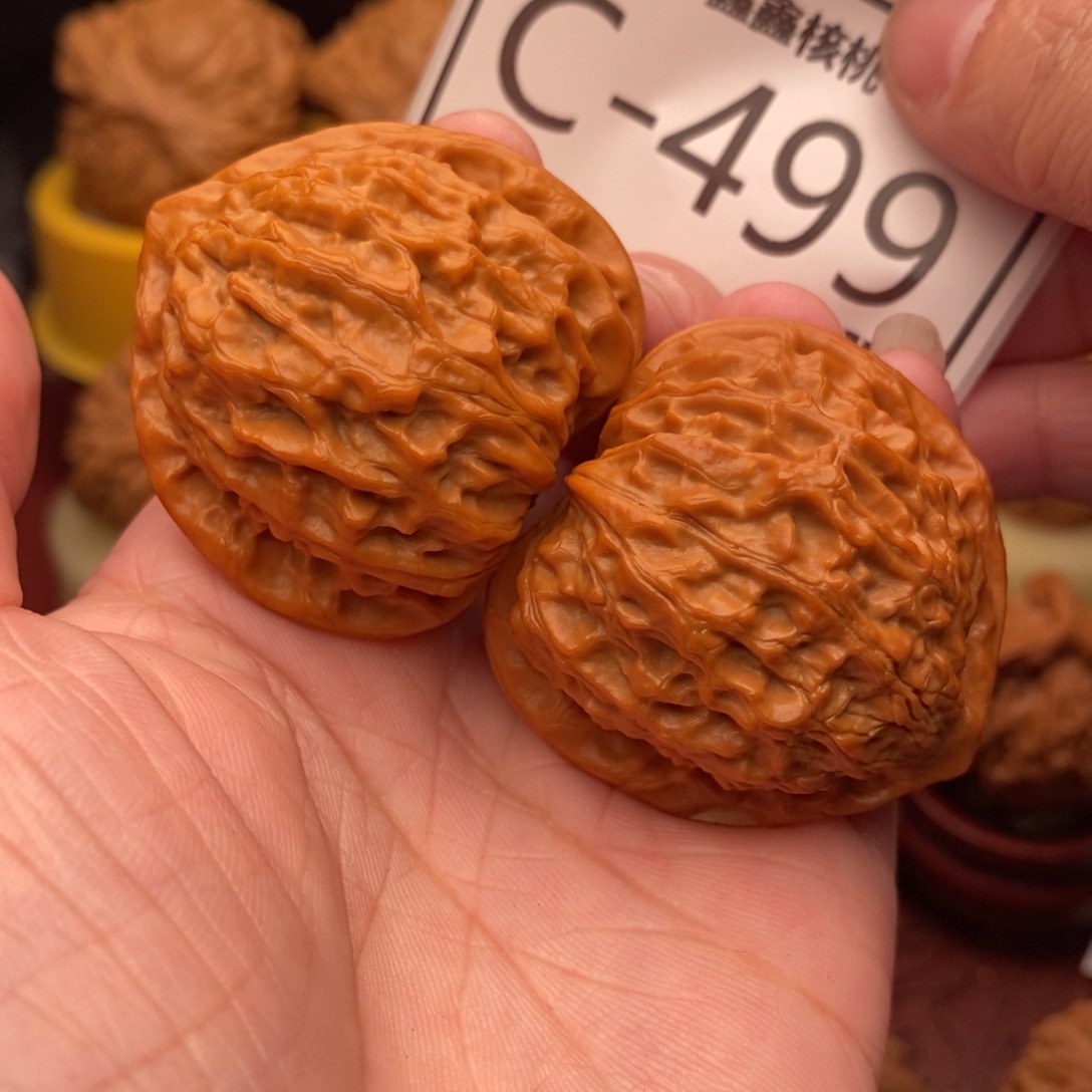 文玩核桃把件金牛41