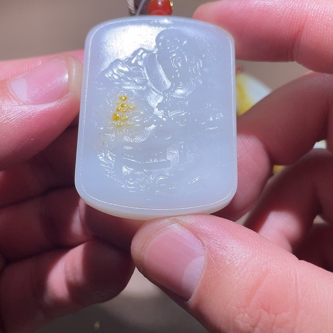 和田玉颈饰未镶嵌Z6