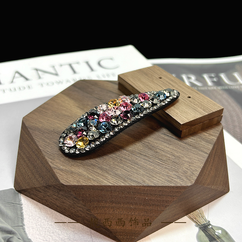 【LXX靓西西】326彩色水滴BB夹7厘米碎发边夹