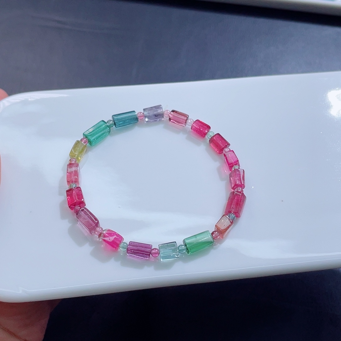 碧玺手链未镶嵌碧玺手链