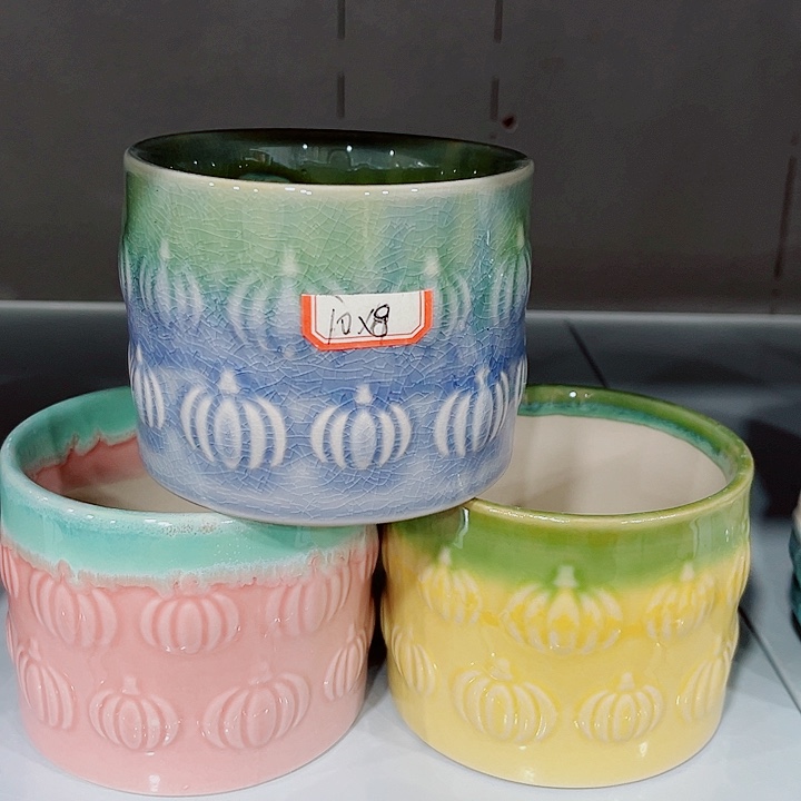 多肉陶瓷花盆满10元包邮