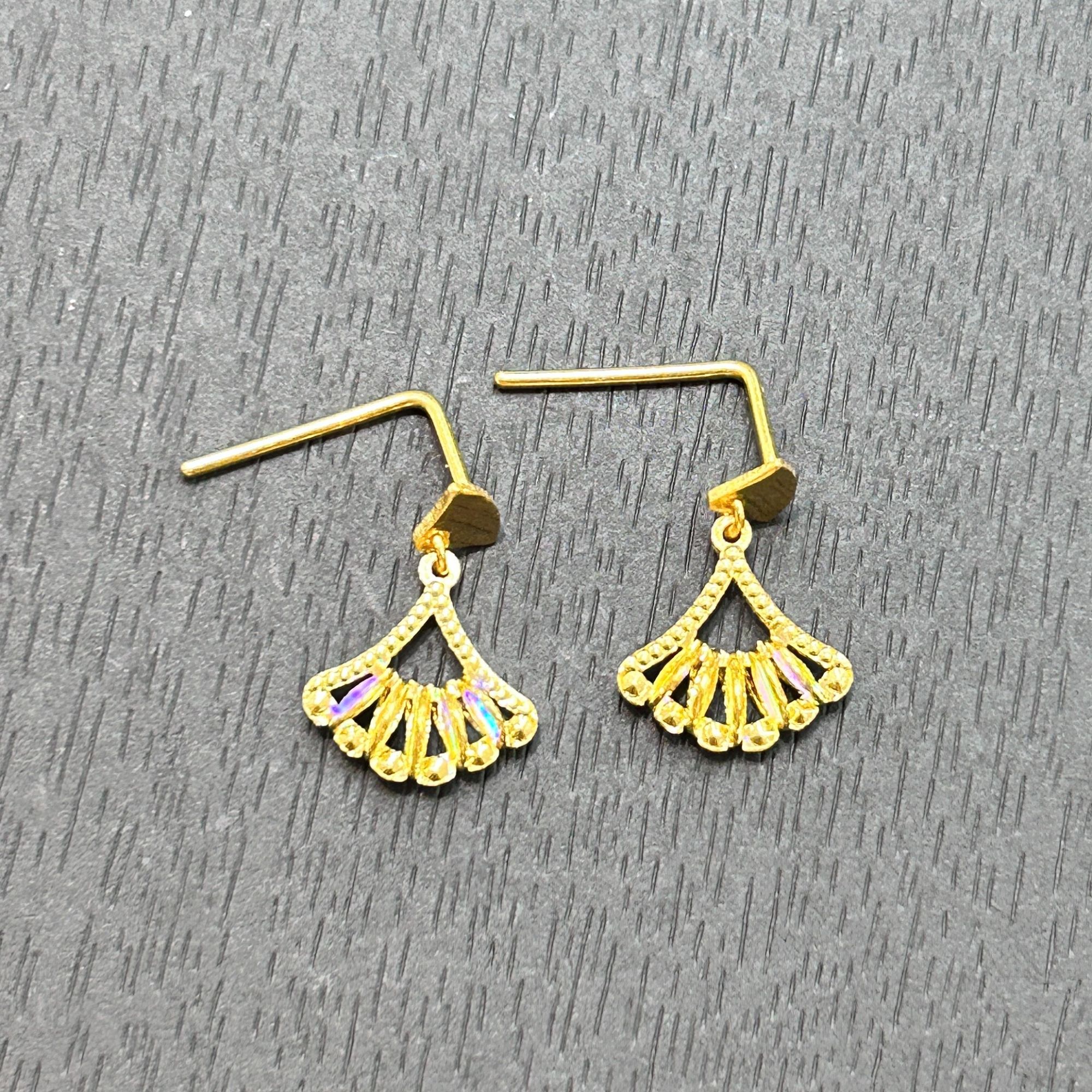 【木子专享】足金999投资金攒黄金七彩丝扇子ZBHJE779克重多退少补