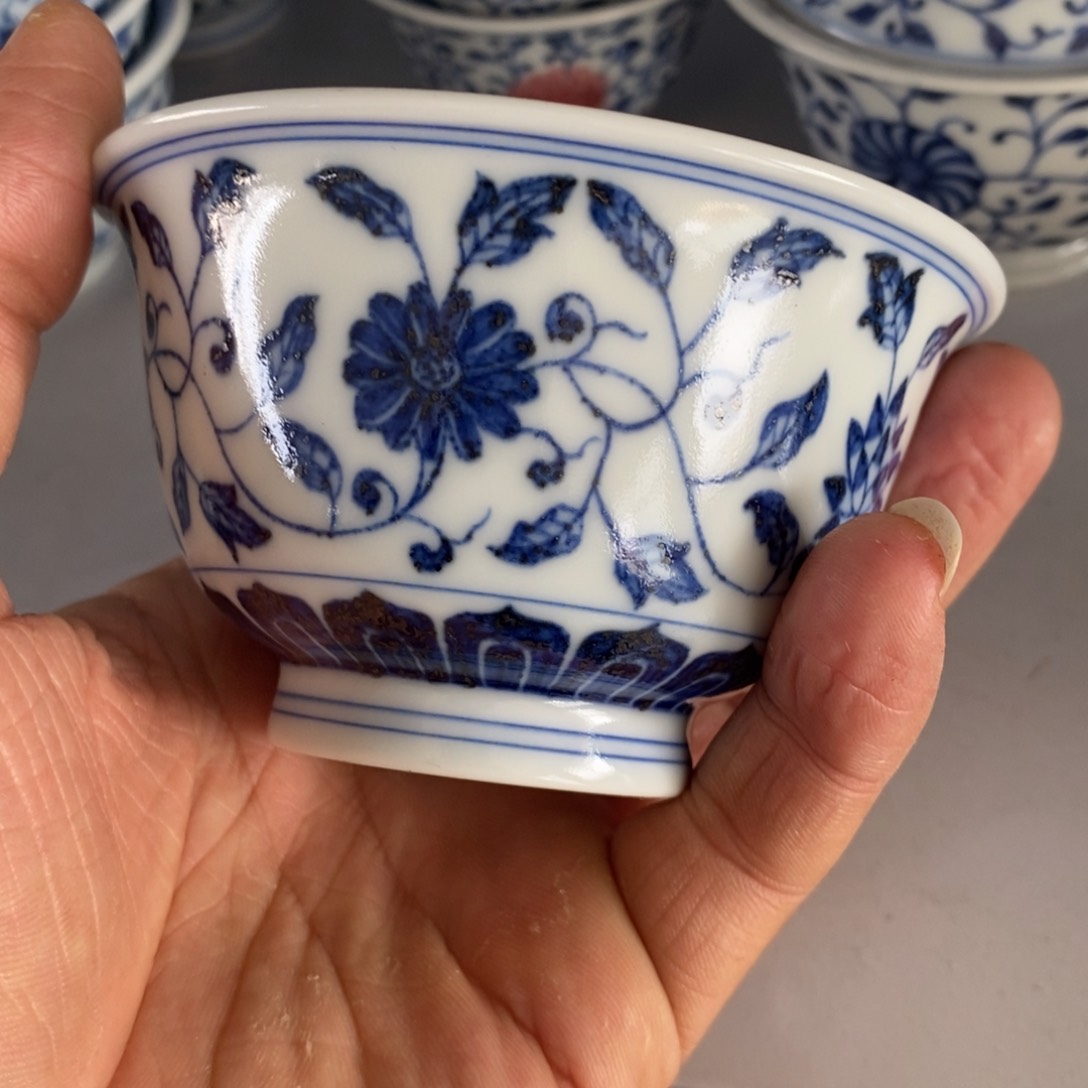 杯随****字景德镇陶瓷艺术品