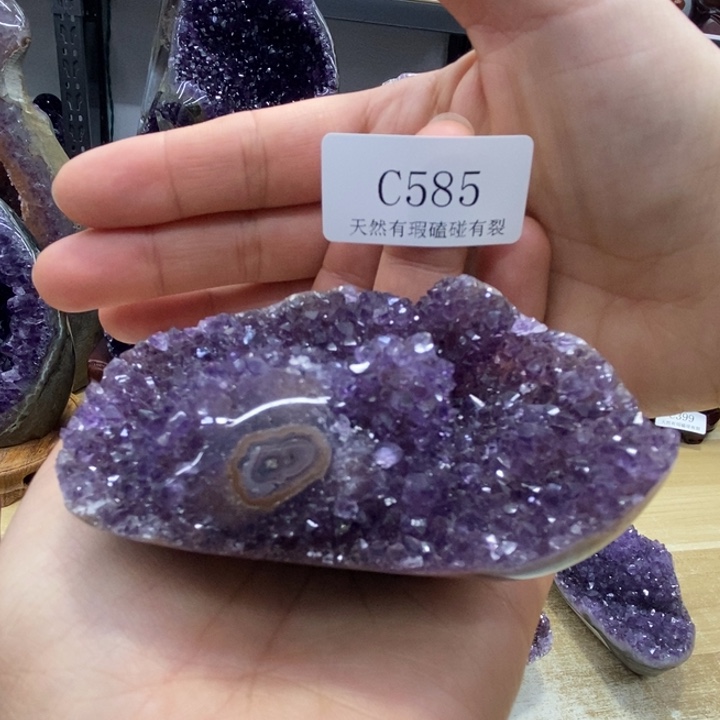 紫晶大型摆件（非配饰）未镶嵌