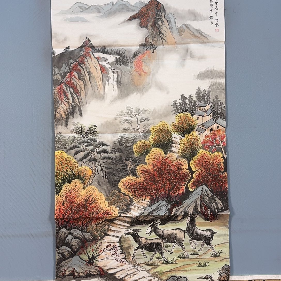 国画1135 牡丹一如您的脸颊