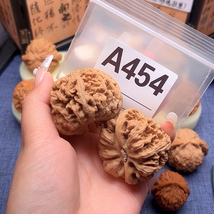 梁*硬文玩文玩文玩核桃454