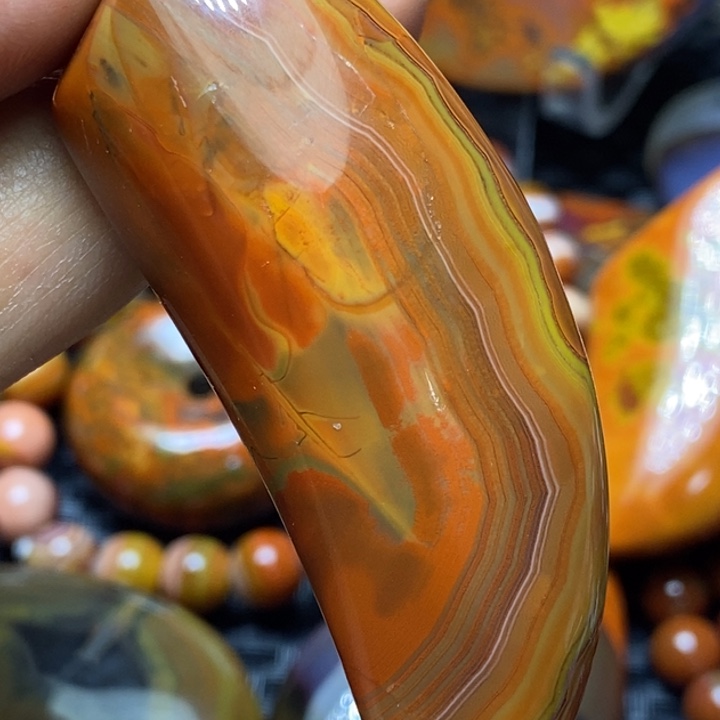 玛瑙/玉髓颈饰未镶嵌瑢*