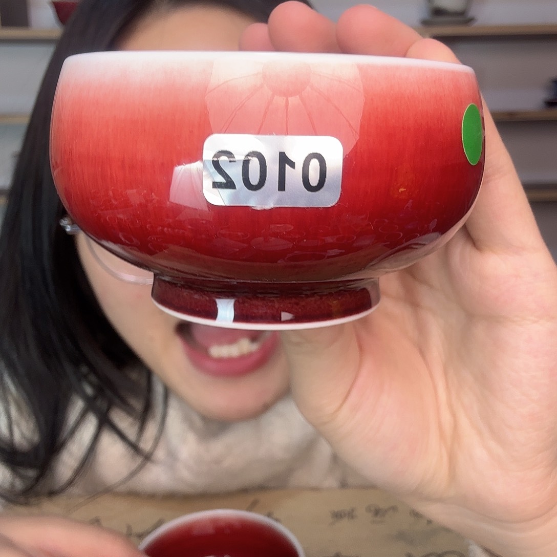 碗景德镇郎红陶瓷