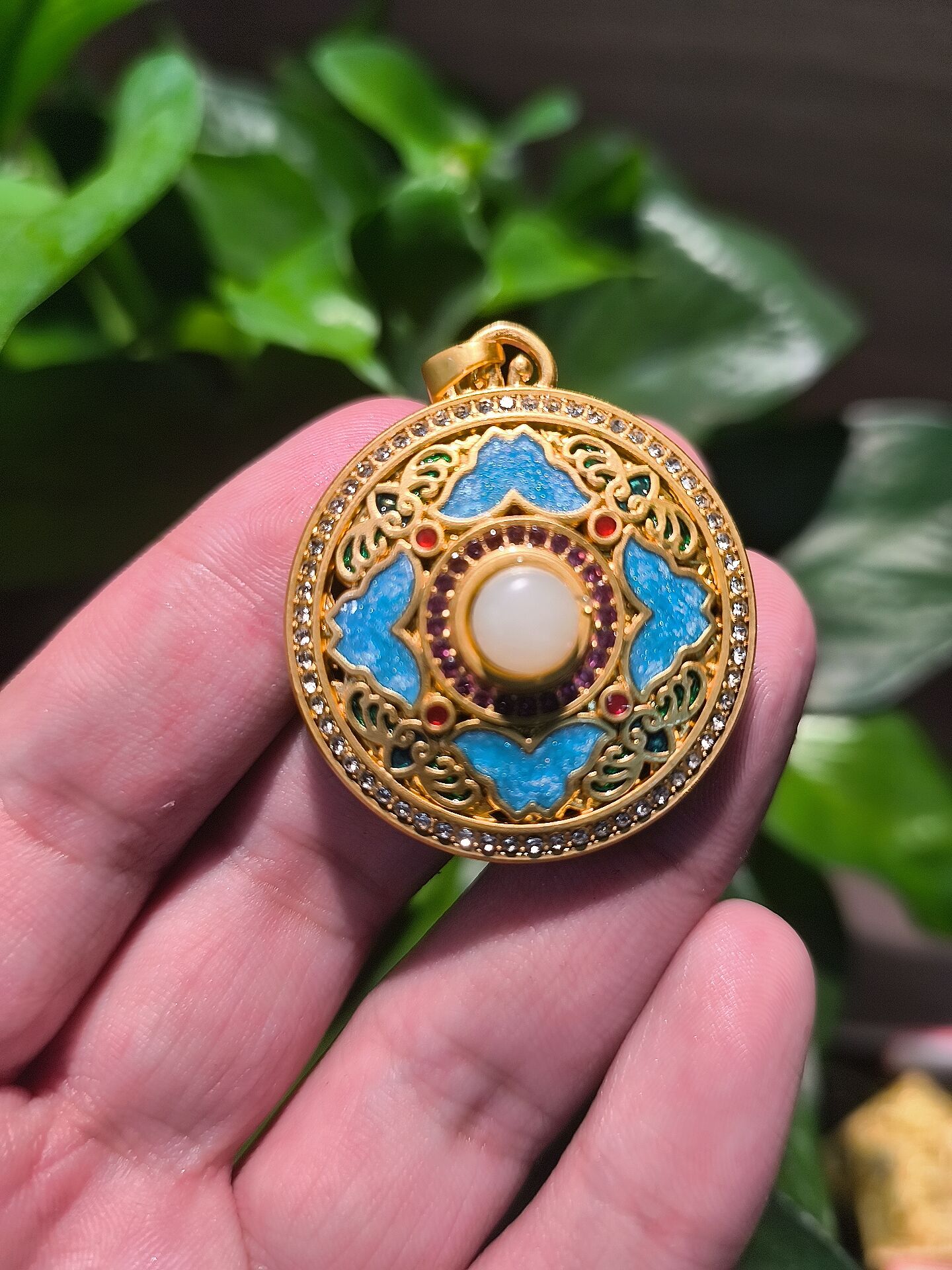 21和田玉 高端 奢华 高品质 圆盘吊坠