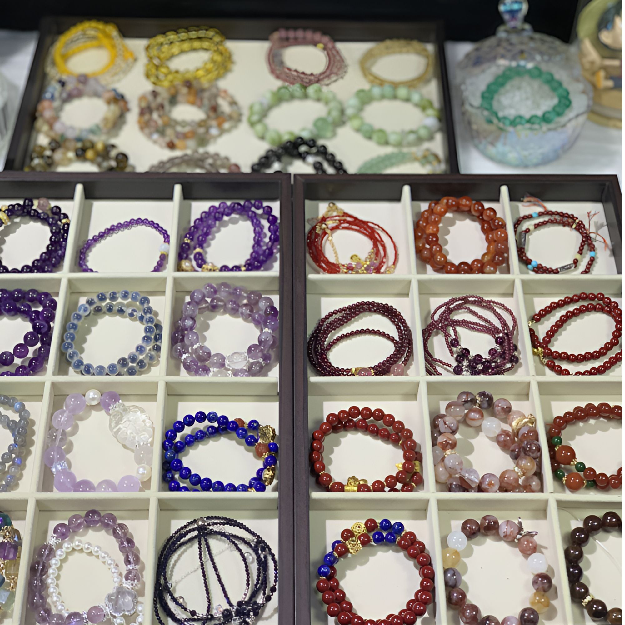 叠汐水晶天然石饰品  念到名字再下单 天然商品默认瑕疵介意勿拍