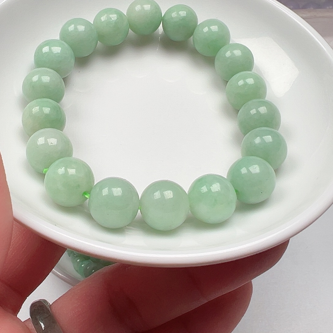 翡翠手链未镶嵌国**祥货主老华