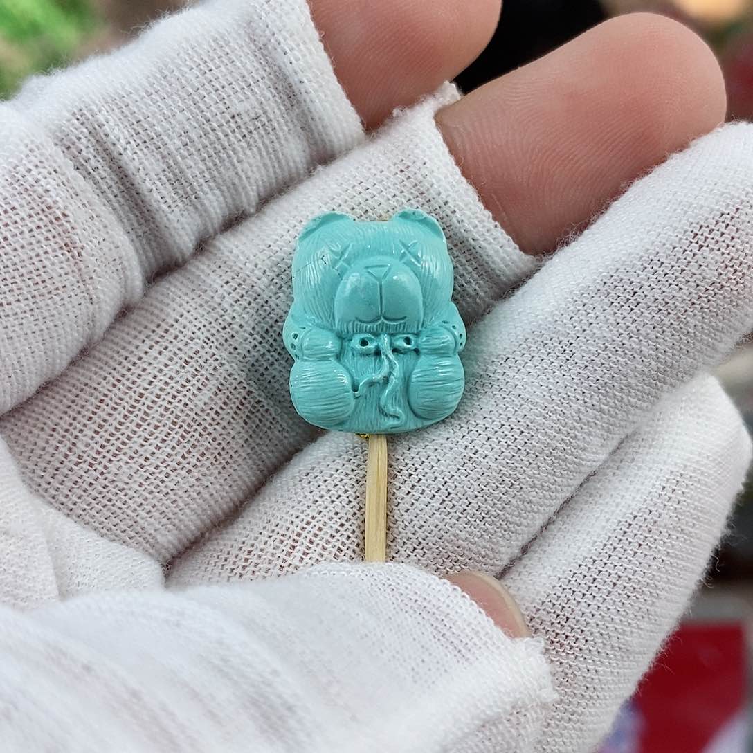 绿松石珠宝奇石未镶嵌