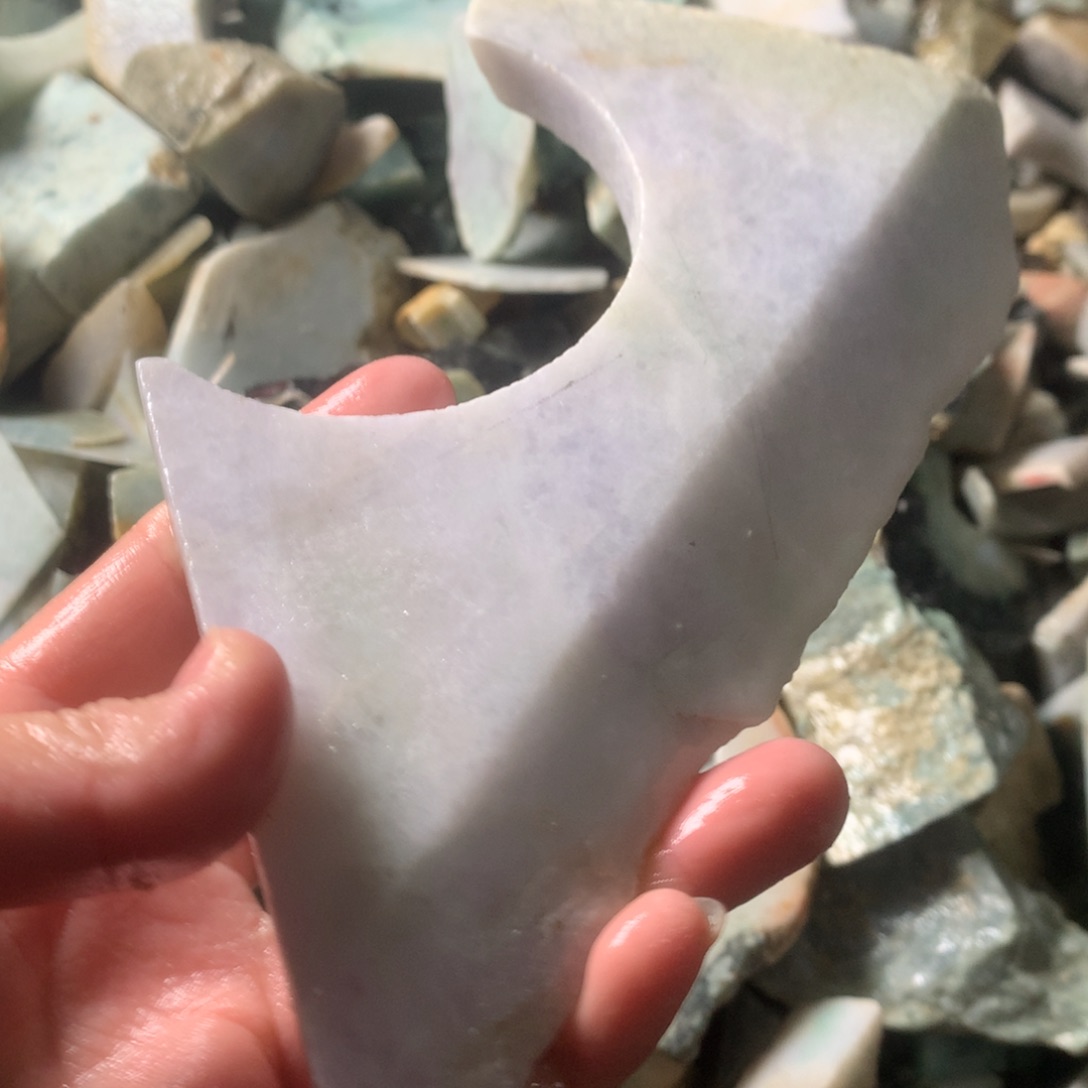 翡翠颈饰未镶嵌缅甸翡翠