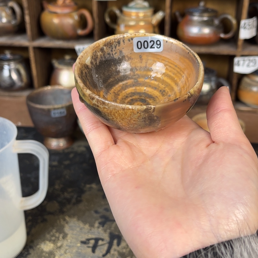 杯柴烧茶器主人杯杯