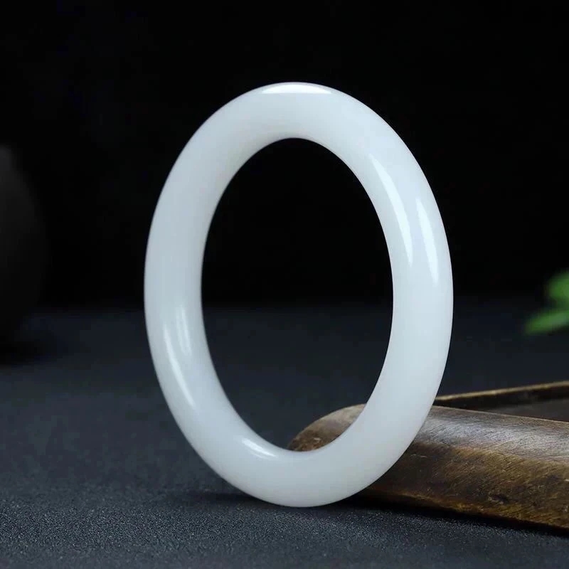 A5和田玉白玉圆条（条宽9-11）