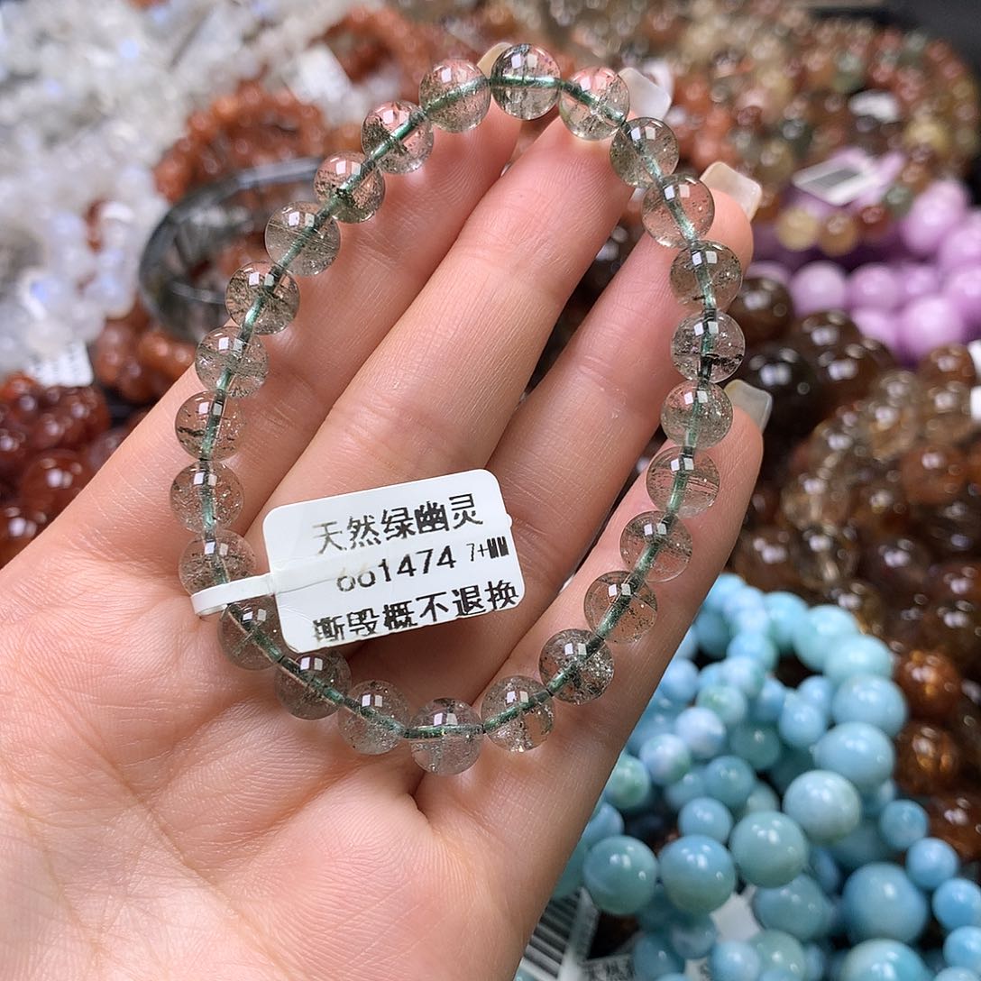 水晶手链未镶嵌，