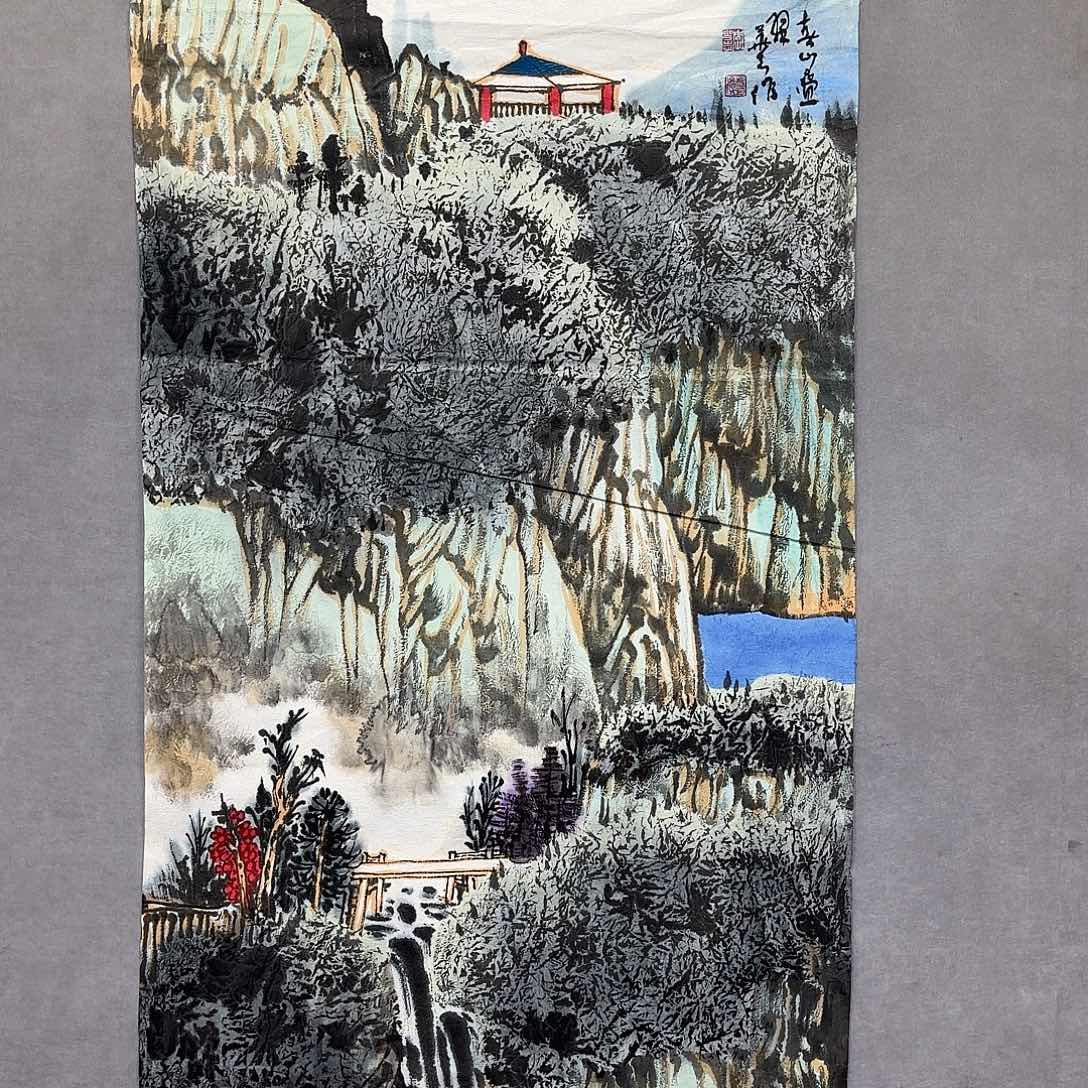 国画国画纯手绘作品请放心去藏