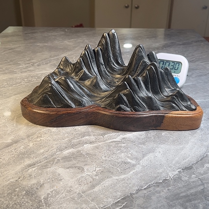 大***海奇石茶宠鱼缸文房摆件